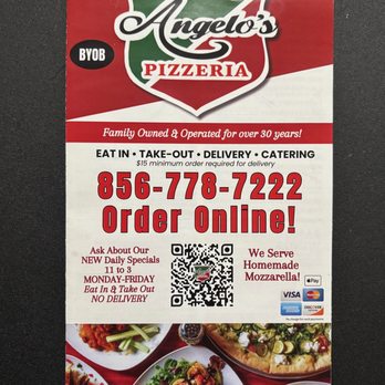 Angelo's Pizza - Updated menu (5/2026) - Pizza Near Me - Mt. Laurel, New Jersey Angelo's Pizza - Updated menu (5/2026) - Pizza Near Me - Mt. Laurel, New Jersey