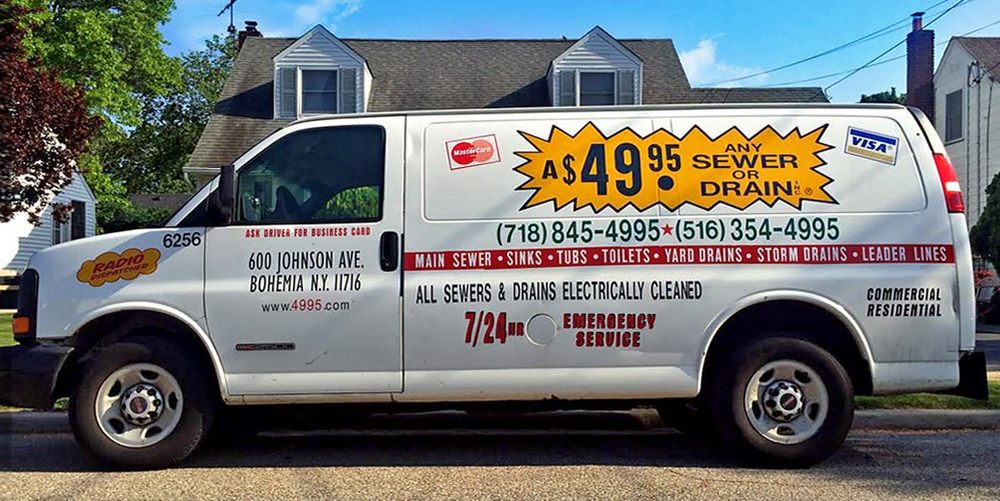 Slide of A $49.95 Any Sewer