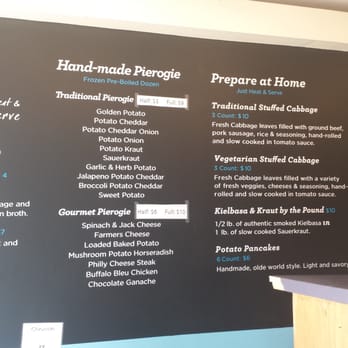 The Pierogie Kitchen - Menu - Ukrainian Near Me - Philadelphia, Pennsylvania The Pierogie Kitchen - Menu - Ukrainian Near Me - Philadelphia, Pennsylvania