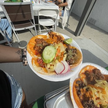 Lorena's Pupusas - two plates of food - Caterers Near Me - Los Angeles, California Lorena's Pupusas - two plates of food - Caterers Near Me - Los Angeles, California