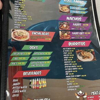 California Taco Shop - Menu - Mexican Near Me - Warwick, Rhode Island