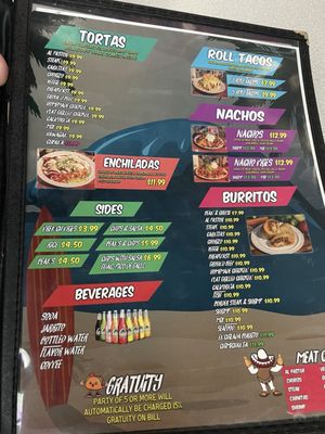 Menu photo 6 California Taco Shop Warwick, RI