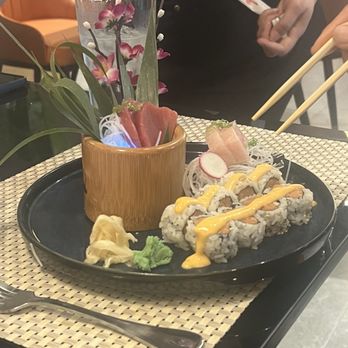 Wasabi Japanese Cuisine - Forgot this one too - they say the eyes eat before the stomach - Japanese Near Me - Springboro, Ohio Wasabi Japanese Cuisine - Forgot this one too - they say the eyes eat before the stomach - Japanese Near Me - Springboro, Ohio
