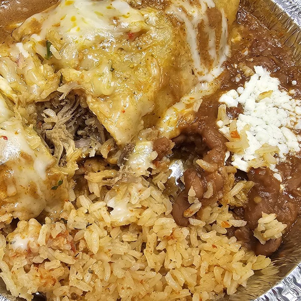 Special on wed, carnitas burrito. Chocked full of the star... carnitas. Special on wed, carnitas burrito. Chocked full of the star... carnitas.