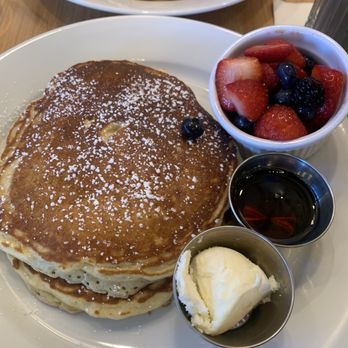 Bloom - Buttermilk Pancakes with the fruit on the side - American Near Me - Santa Clara, California Bloom - Buttermilk Pancakes with the fruit on the side - American Near Me - Santa Clara, California