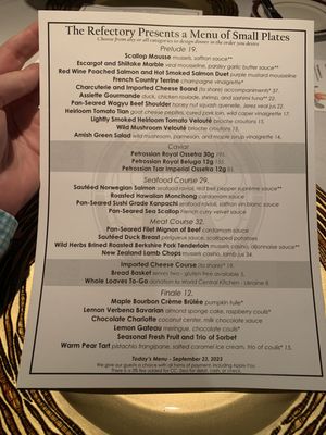 Menu photo 8 The Refectory Restaurant Columbus, OH Menu photo 8 The Refectory Restaurant Columbus, OH