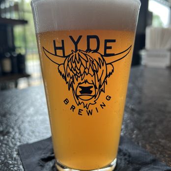 Hyde Brewing - A delicious Strawberry Berliner Weisse - Brewpubs Near Me - Milton, Georgia