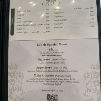 Olive Tree Restaurant - Mediterranean Near Me - Cresskill, New Jersey