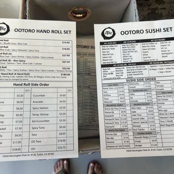 Ootoro Bar - soft opening menu (Sept 2024) - Japanese Near Me - Tustin, California Ootoro Bar - soft opening menu (Sept 2024) - Japanese Near Me - Tustin, California