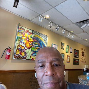 Seattle Espresso - Local art work on the wall for sell. I need to tell my daughter. - Coffee & Tea Near Me - Tempe, Arizona Seattle Espresso - Local art work on the wall for sell. I need to tell my daughter. - Coffee & Tea Near Me - Tempe, Arizona