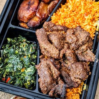 African Chop - Beef Combo - Food Trucks Near Me African Chop - Beef Combo - Food Trucks Near Me