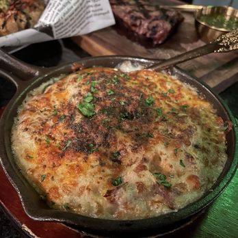 Falcon’s Lair - Twice Bake Truffle Mashed Potatoes with five cheese - Lounges Near Me - Ripon, California Falcon’s Lair - Twice Bake Truffle Mashed Potatoes with five cheese - Lounges Near Me - Ripon, California