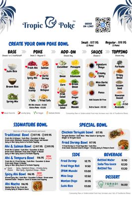 Menu photo 6 Tropic Poke Kapolei, HI Menu photo 6 Tropic Poke Kapolei, HI