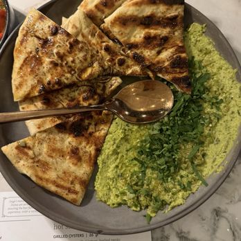 Stage Kitchen & Bar - GREEN CHICKPEA HUMMUS - Breakfast & Brunch Near Me - Boca Raton, Florida