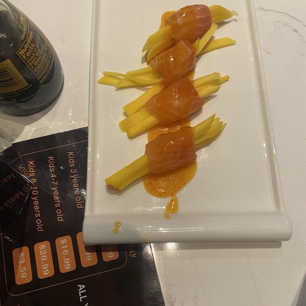 Umai Ya - Salmon mango - Sushi Bars Near Me - Arvada, Colorado Umai Ya - Salmon mango - Sushi Bars Near Me - Arvada, Colorado