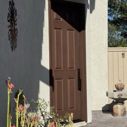 The front door
