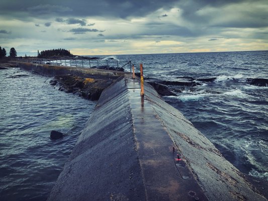 Grand Marais Lighthouse by null