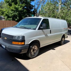 R & W Transmission & Automotive - 2018 Chevy Express Van, i.e., my office