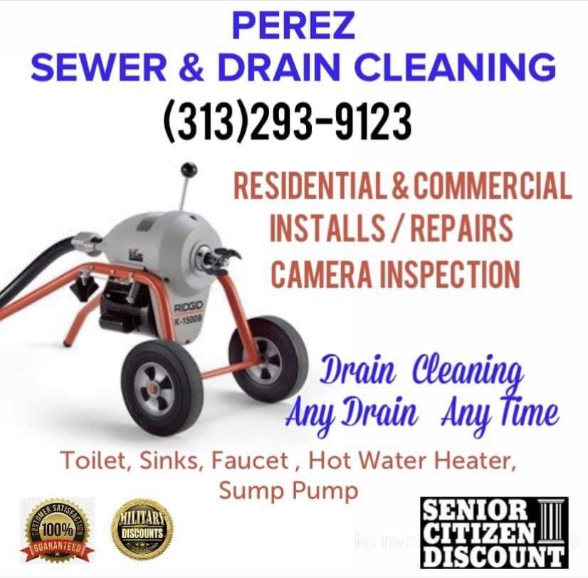 Slide of Perez Sewer & Drain Cleaning