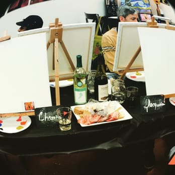 VIP Paints - Our set up. - Art Classes Near Me VIP Paints - Our set up. - Art Classes Near Me