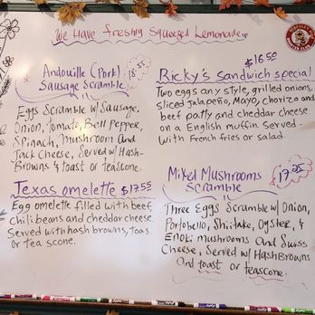 Sconehenge Bakery & Cafe - Specials on the board - Bakeries Near Me - Berkeley, California