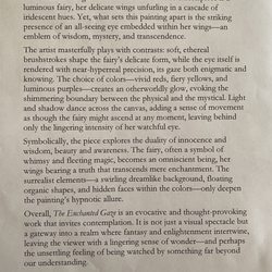Art & Asanas - The Enchanted Gaze write up