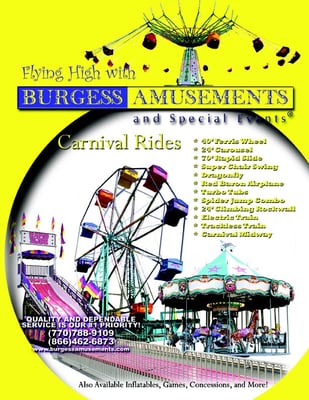 Burgess Events and Amusements