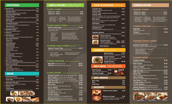 Menu photo 6 O Sushi Santa Clarita, CA Menu photo 6 O Sushi Santa Clarita, CA