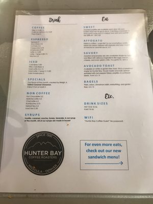 Menu photo 6 Hunter Bay Coffee Arvada, CO Menu photo 6 Hunter Bay Coffee Arvada, CO