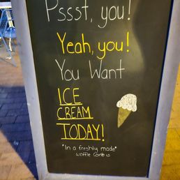 Ice cream everyday! Ice cream everyday!