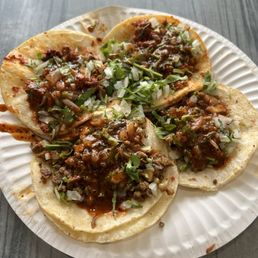 2 asada, 2 al pastor 2 asada, 2 al pastor