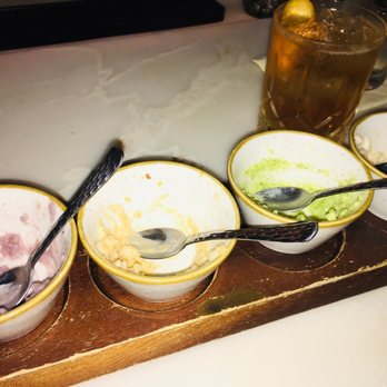 Grace & Grit - I demolished my grit flight.  See the bourbon drink in the right. I'm fancy. - Southern Near Me - Mount Pleasant, South Carolina