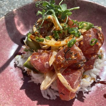 Deck. - Lunch with a view - Hawaiian Near Me - Honolulu, Hawaii