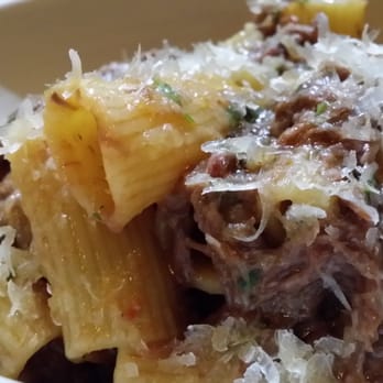 A16 - Dried Rigatoni from Napoli in Boar Sugo also beautiful but poorly executed bland & not seasoned well @ all. - Italian Near Me - Oakland, California