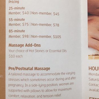 Genesis Health Clubs-Tabor Center - Front desk will try and argue the pre natal massage is $75 when it's $65. Newest brochure they have - Gyms Near Me - Denver, Colorado