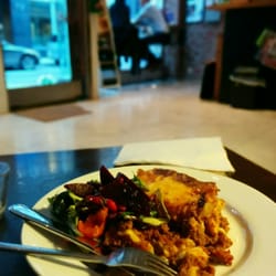 Mesh Café - Office lasagna.