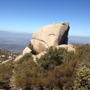 Lake Poway Park - One of the large boulders during the hike. We had fun figuring out what each looked like...this one a fish head? - Parks Near Me - Poway, California Lake Poway Park - One of the large boulders during the hike. We had fun figuring out what each looked like...this one a fish head? - Parks Near Me - Poway, California