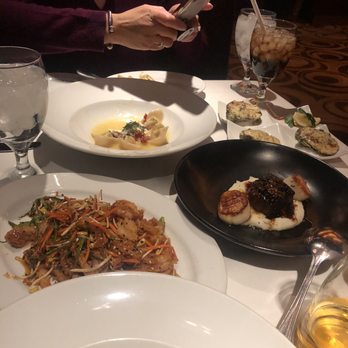Ocean Prime - Thai Chili calamari and surf and turf (short rib and scallops). - Seafood Near Me - Washington, DC, District of Columbia Ocean Prime - Thai Chili calamari and surf and turf (short rib and scallops). - Seafood Near Me - Washington, DC, District of Columbia
