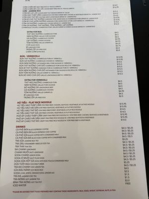Menu photo 6 Pho Saigon Pasteur Alhambra, CA Menu photo 6 Pho Saigon Pasteur Alhambra, CA