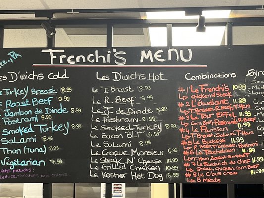 Menu photo 5 Frenchi’s Deli Columbus, OH Menu photo 5 Frenchi’s Deli Columbus, OH