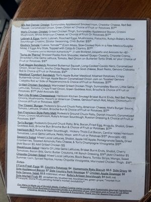 Menu photo 4 Heirloom Kitchen Stockton, CA