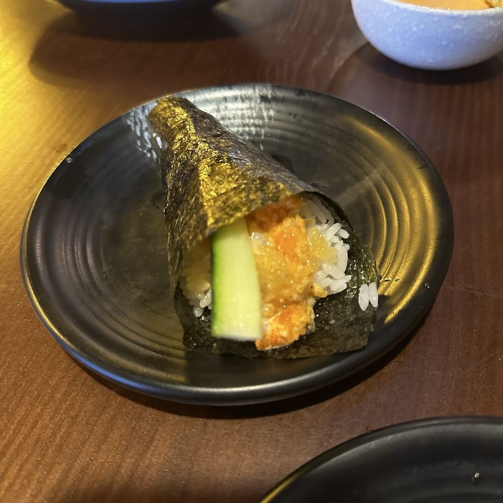 Sushi Uma - Spicy scallop handroll - Sushi Bars Near Me - San Francisco, California Sushi Uma - Spicy scallop handroll - Sushi Bars Near Me - San Francisco, California