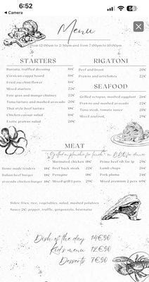 Menu photo 3 L'Antica Nice, 06