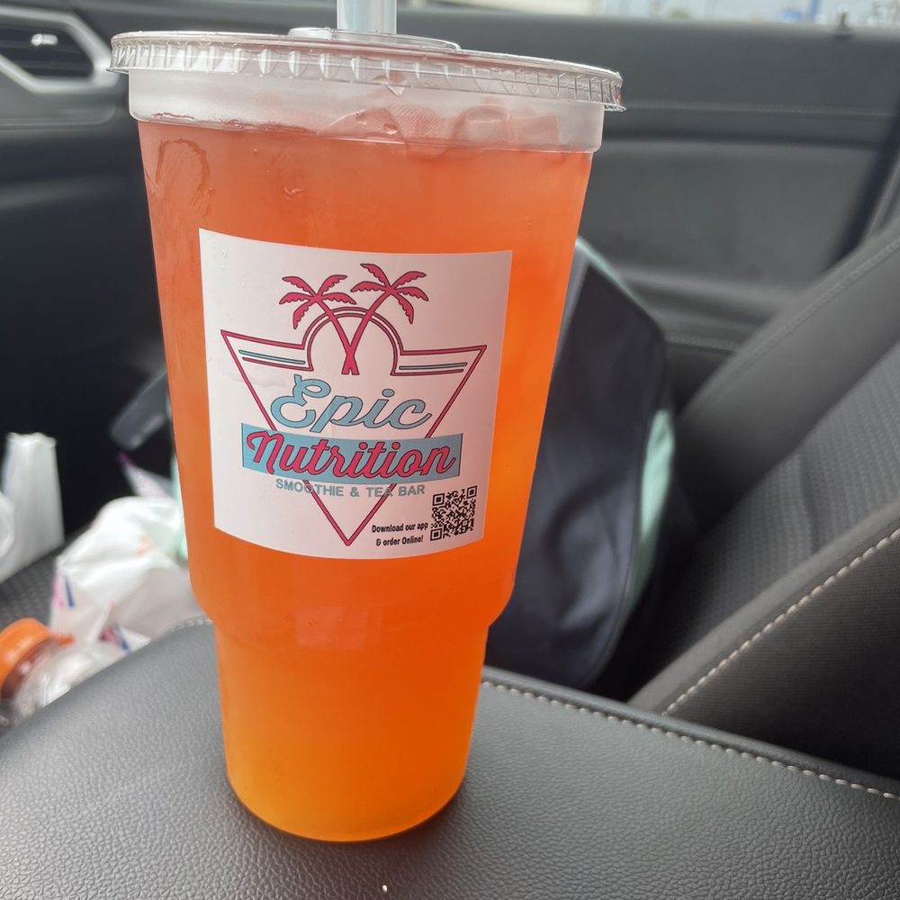 Epic Nutrition - Peachy sunset - Juice Bars & Smoothies Near Me - Conroe, Texas