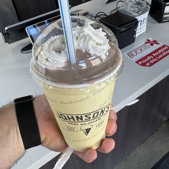 Johnson's Real Ice Cream - Malt shake light whipped cream - Ice Cream & Frozen Yogurt Near Me - Columbus, Ohio Johnson's Real Ice Cream - Malt shake light whipped cream - Ice Cream & Frozen Yogurt Near Me - Columbus, Ohio