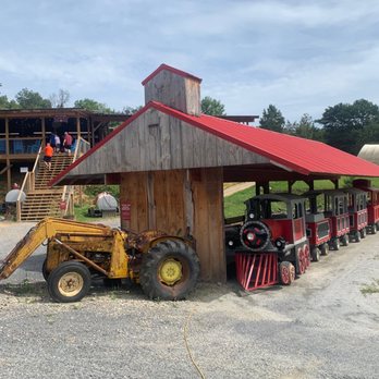 Jayell Ranch - Train station (has a real monkey conductor) - ATV Rentals/Tours Near Me - Sevierville, Tennessee Jayell Ranch - Train station (has a real monkey conductor) - ATV Rentals/Tours Near Me - Sevierville, Tennessee
