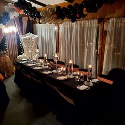 Koko City Rentals and Event Planning - Intimate birthday dinner.