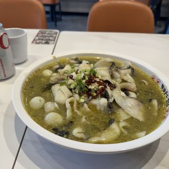 Mr Fish - Large Suan Cai Yu with quail eggs - Asian Fusion Near Me - Toronto, Ontario Mr Fish - Large Suan Cai Yu with quail eggs - Asian Fusion Near Me - Toronto, Ontario