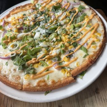 Bin228 Gastropub - Sweet corn flatbread - New American Near Me - Glastonbury, Connecticut Bin228 Gastropub - Sweet corn flatbread - New American Near Me - Glastonbury, Connecticut
