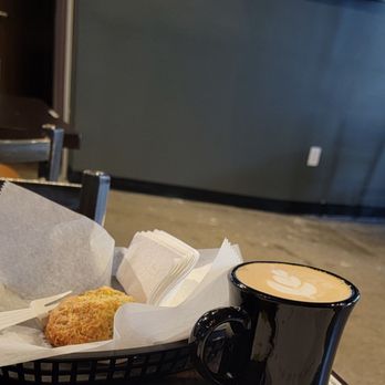 Hotel Marty - Cinnamon Toast Crunch latte and a savory scone! - Coffee & Tea Near Me - Louisville, Kentucky